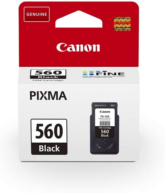 Canon Druckerpatrone Original Canon PG-560 Black Tintenpatrone