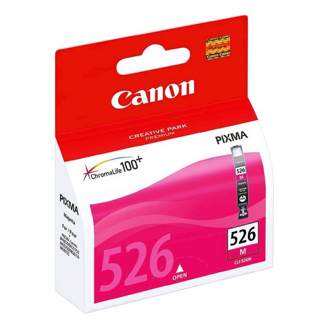 Canon CLI-526 M Tintenpatrone (Original Druckerpatrone, magenta)