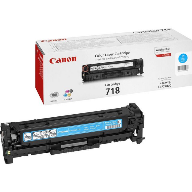 Canon Tonerkartusche Canon 718C Toner cyan