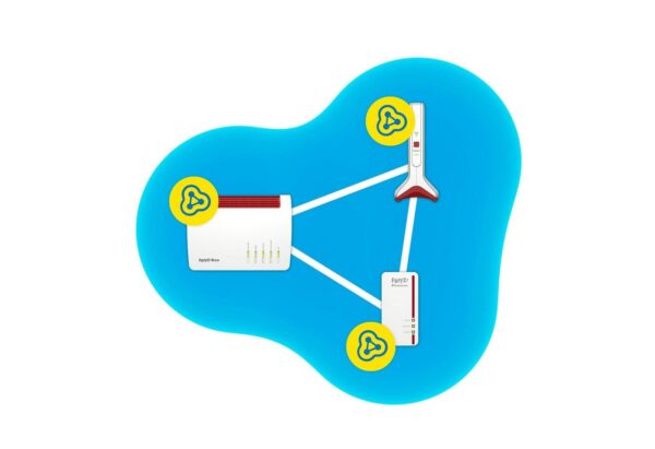 AVM 6000 WLAN-Repeater, 2,5-Gigabit-LAN-Anschluss, Eco-Modus, Wi-Fi 6, 3 Funkreinheiten – Bild 4