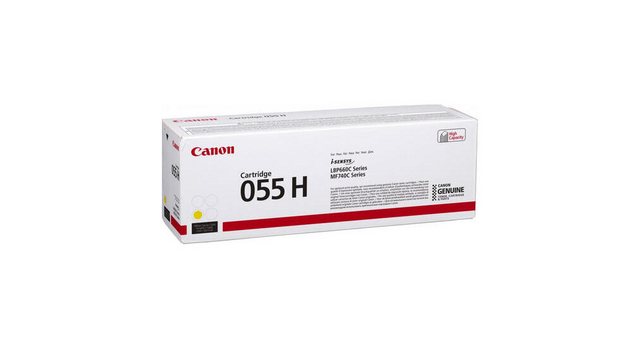 Canon Tonerkartusche Canon 055H Toner gelb