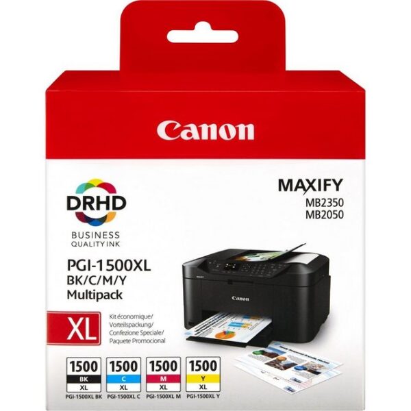 Canon Tintenpatronen Original Canon Multipack PGI-1500XL Tintenpatrone