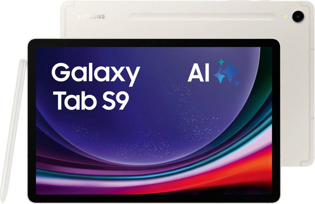 Samsung Galaxy Tab S9 WiFi Tablet (11″, 128 GB, Android, AI-Funktionen)