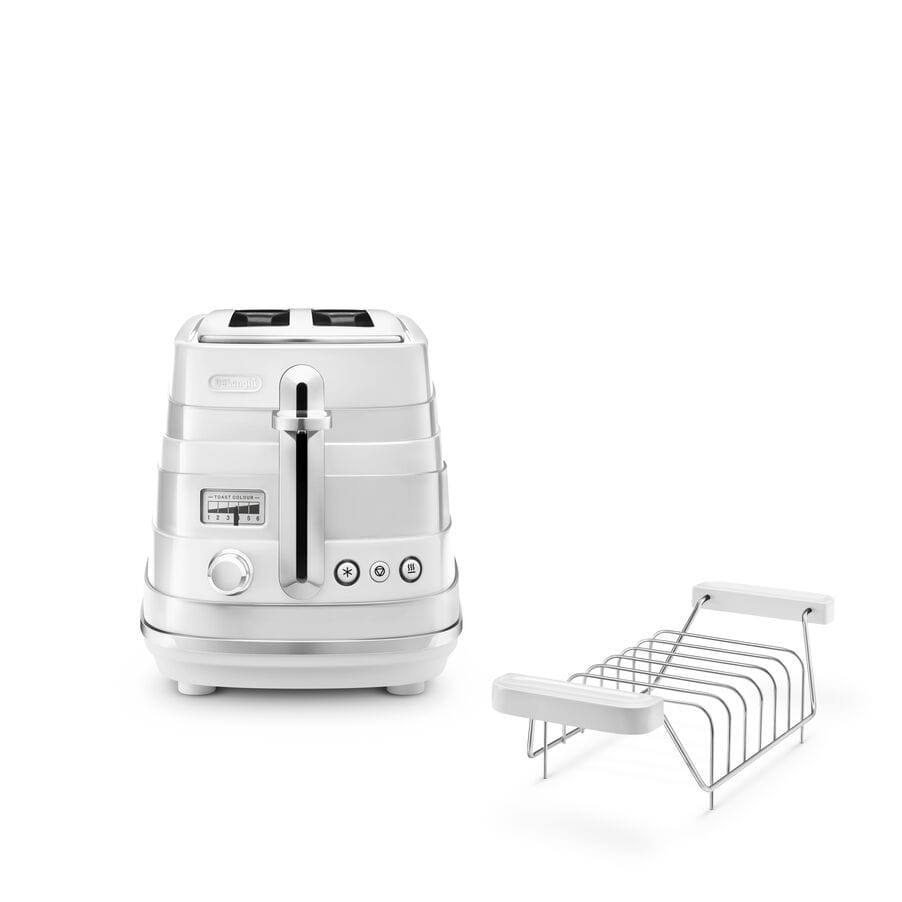 De’Longhi CTA2103.W Avvolta Toaster | Weiss