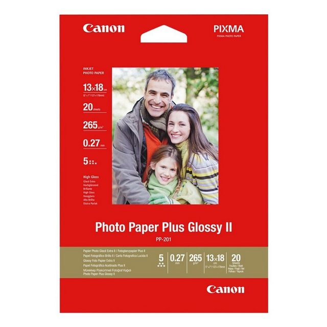 Fotopapier »Glossy Plus II« 13x18 cm