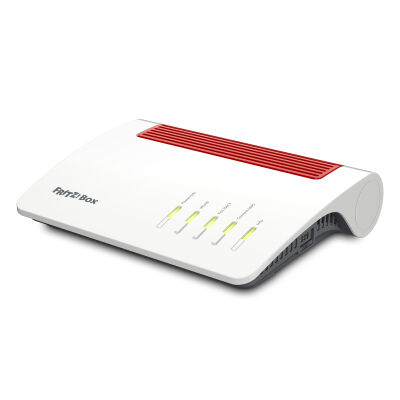 AVM FRITZ!Box 7590 AX ohne ISDN – WLAN Mesh Router mit VDSL-Anschluss (Supervectoring 35b, max. MBit/s 2400 + 1200)