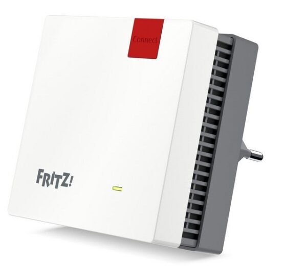 AVM FRITZ!Repeater 1200 AX Wi-Fi 6 WLAN Mesh IPv6 LAN-Brücke WPS-VerfahrenMehr WLAN überall – mit Wi-Fi 6Der neue Standard Wi-Fi 6 (WLAN AX) trägt der stetig wachsenden Zahl an WLAN-Geräten Rechnung. Von Smartphones