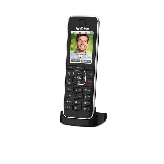 AVM FRITZ!Fon C6 black Schnurloses Telefon Schnurloses Mobilteil