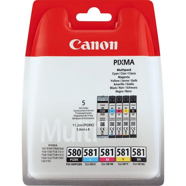 Canon Canon Original PGI-580 CLI-581 Multipack Tintenpatrone