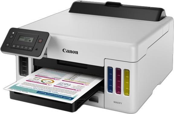 Kurzinfo: Canon MAXIFY GX5050 - Drucker - Farbe - Duplex - Tintenstrahl - ITS - A4/Legal - 600 x 1200 dpi - bis zu 24 ipm (einfarbig)/ bis zu 15.5 ipm (Farbe) - Kapazität: 350 Blätter - USB 2.0