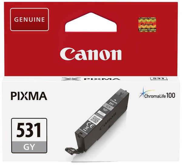 Canon Druckerpatrone CLI-531 GY Original Grau 6122C001