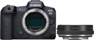 Canon EOS R5 + Canon Adapter EF-EOS R mit Objektiv-Steuerring