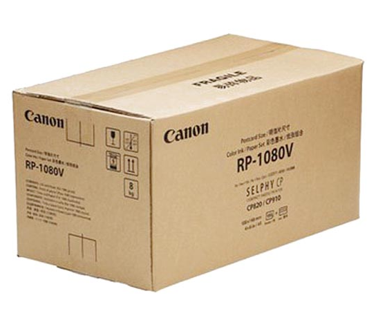 Canon RP 1080V – Farbbandkassetten- und Papier-Kit – für SELPHY CP820, CP910 (8569B001)