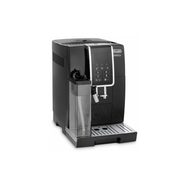 DeLonghi ECAM350.55.B Dinamica -Kaffee- und Milchspezialitäten per einfachem Knopfdruck und gleichzeitige Zubereitung von zwei Tassen Espresso -Cremig