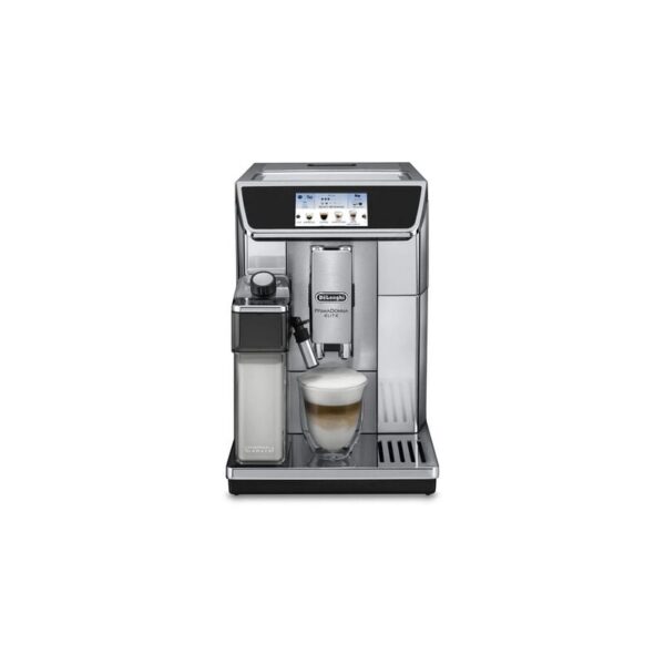 Kaufe jetzt DeLonghi PrimaDonna Elite Kaffeevollautomat (ECAM650.75MS) Erleben Sie exzellenten Kaffeegenuss mit dem DeLonghi PrimaDonna Elite Kaffeevollautomaten! Das Edelstahlgehäuse