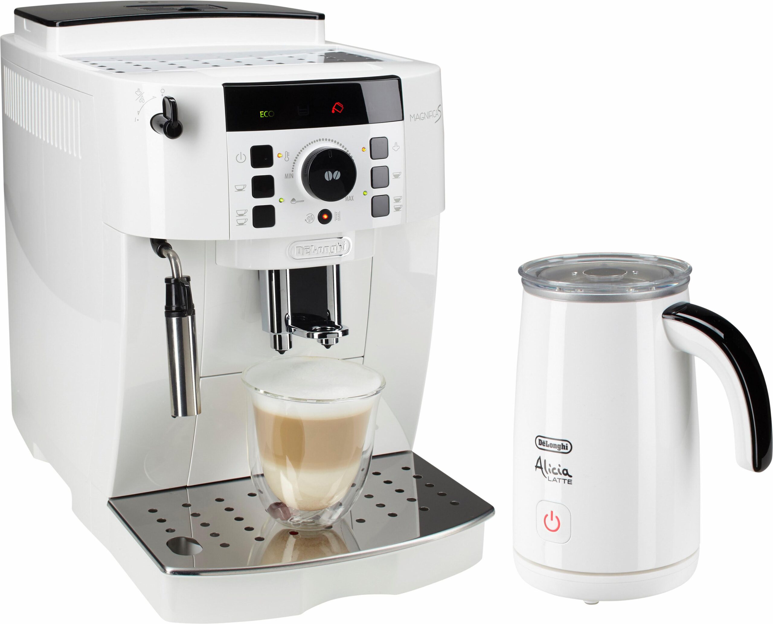 DeLonghi Kaffeevollautomat „Magnifica S ECAM 21.118.W“