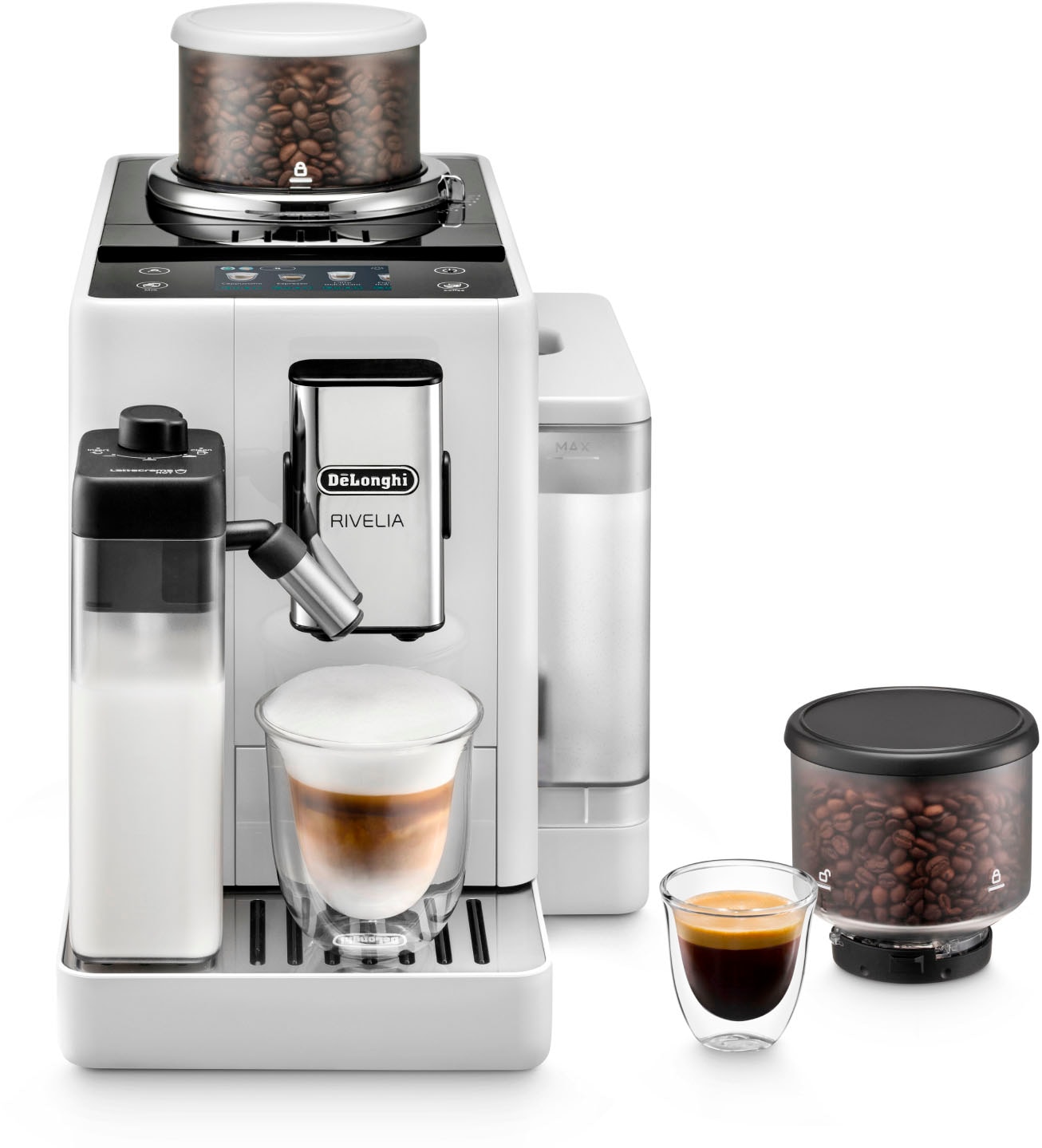 DeLonghi Kaffeevollautomat „Rivelia EXAM440.55.W“