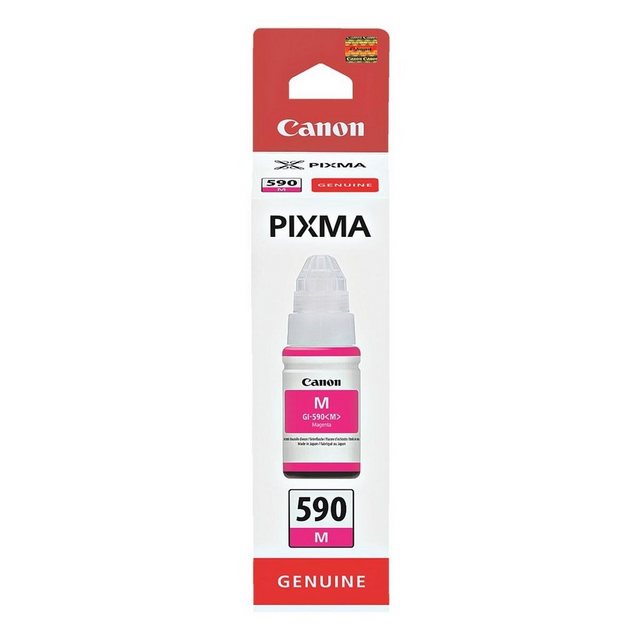 Canon GI-590M Tintenpatrone (70 ml, Original Nachfülltinte, magenta)