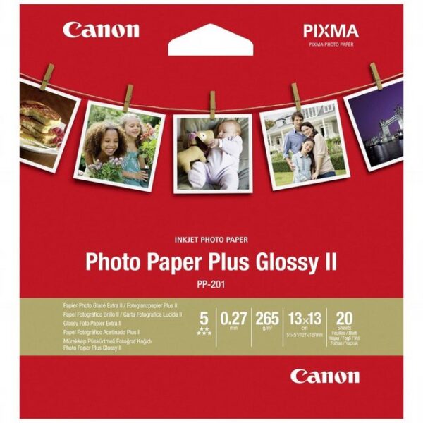 Allgemein   Hersteller   Canon   Herst. Art. Nr.  2311B060   EAN   4549292071498   Hauptmerkmale   Produktbeschreibung   Canon Photo Paper Plus II PP-201 - Fotopapier