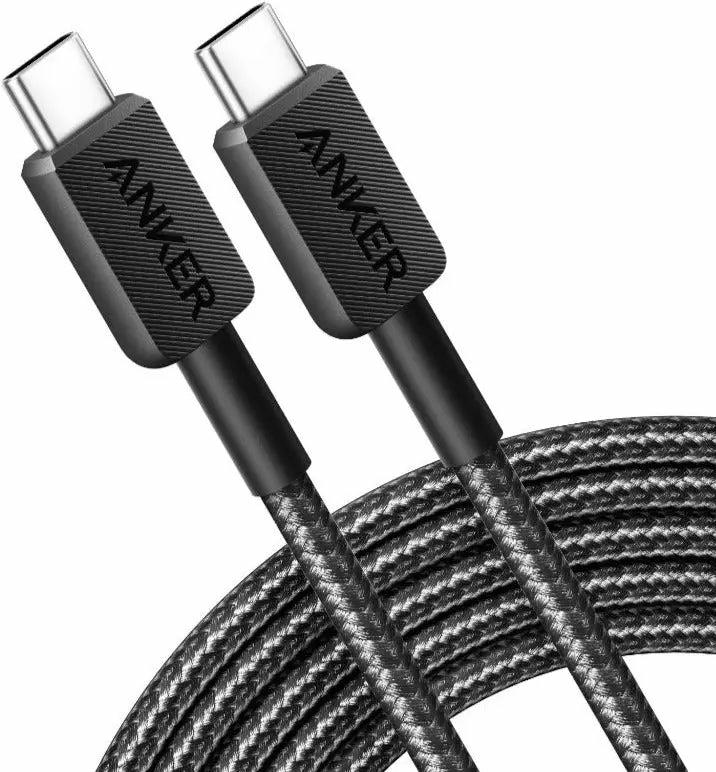 Anker 322 USB Kabel 1,8 m USB C Schwarz (A81F6G11)