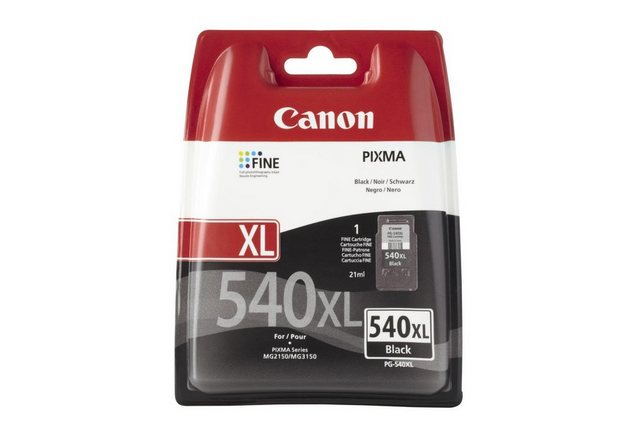 Canon Druckerpatrone Original Canon PG-540XL Black Tintenpatrone