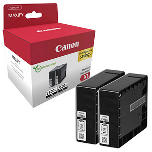 Kompromisslos gut – die Canon PGI-2500 XL BK TWIN  schwarz Druckerpatronen