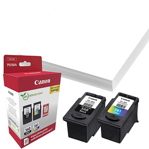 Canon PG-560 + CL-561  schwarz