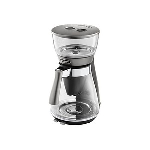 Für eine schnelle und einfache Kaffeezubereitung: die DeLonghi Clessidra ICM 17210 Kaffeemaschine silber