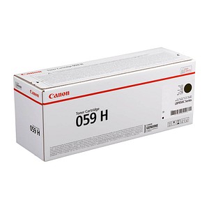 Sie haben Ihr Druckmittel aufgebraucht? – Sorgen Sie mit dem Canon 059 H  schwarz Toner für Abhilfe!Passt der Canon 059 H  schwarz Toner in Ihr Gerätemodell? Machen Sie jetzt den Check und schauen Sie