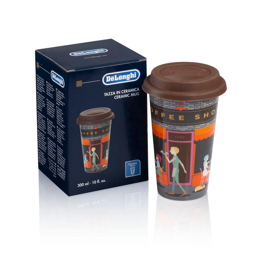 De’Longhi Doppelwandiger Keramikbecher 300 ml