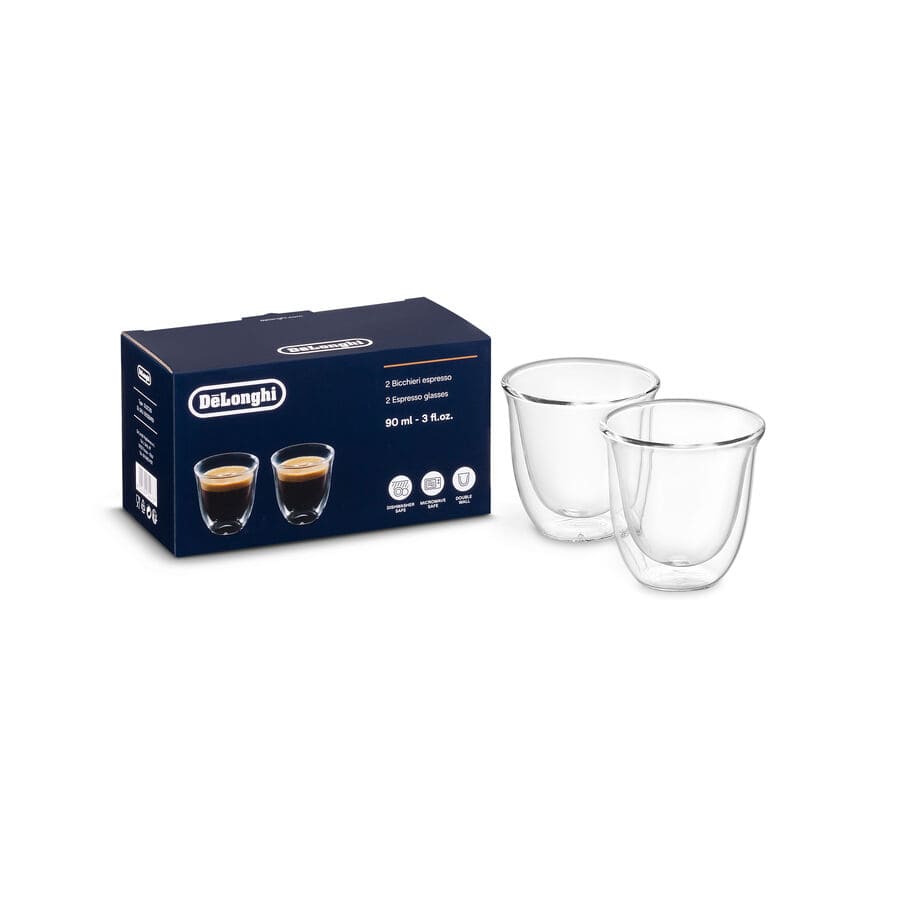 De’Longhi Doppelwandige Espressogläser 90 ml 2erSet