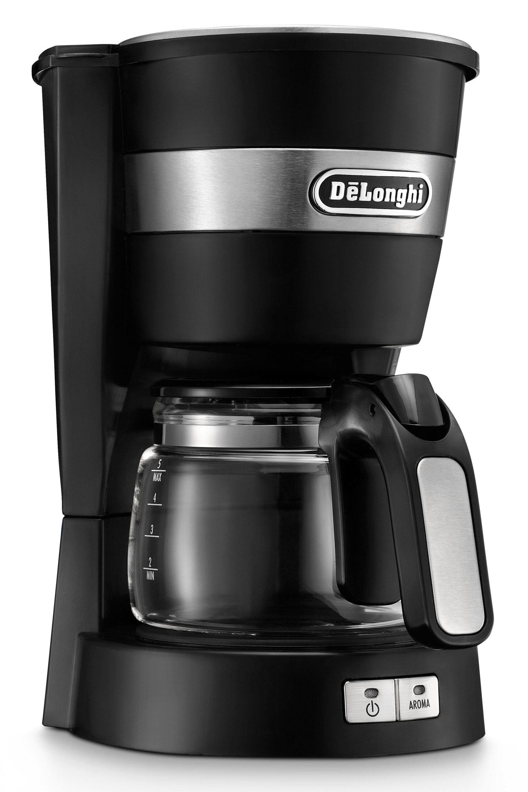 DeLonghi Filterkaffeemaschine „ACTIVE LINE ICM14011.BK“, 0,65 l Kaffeekanne, Permanentfilter