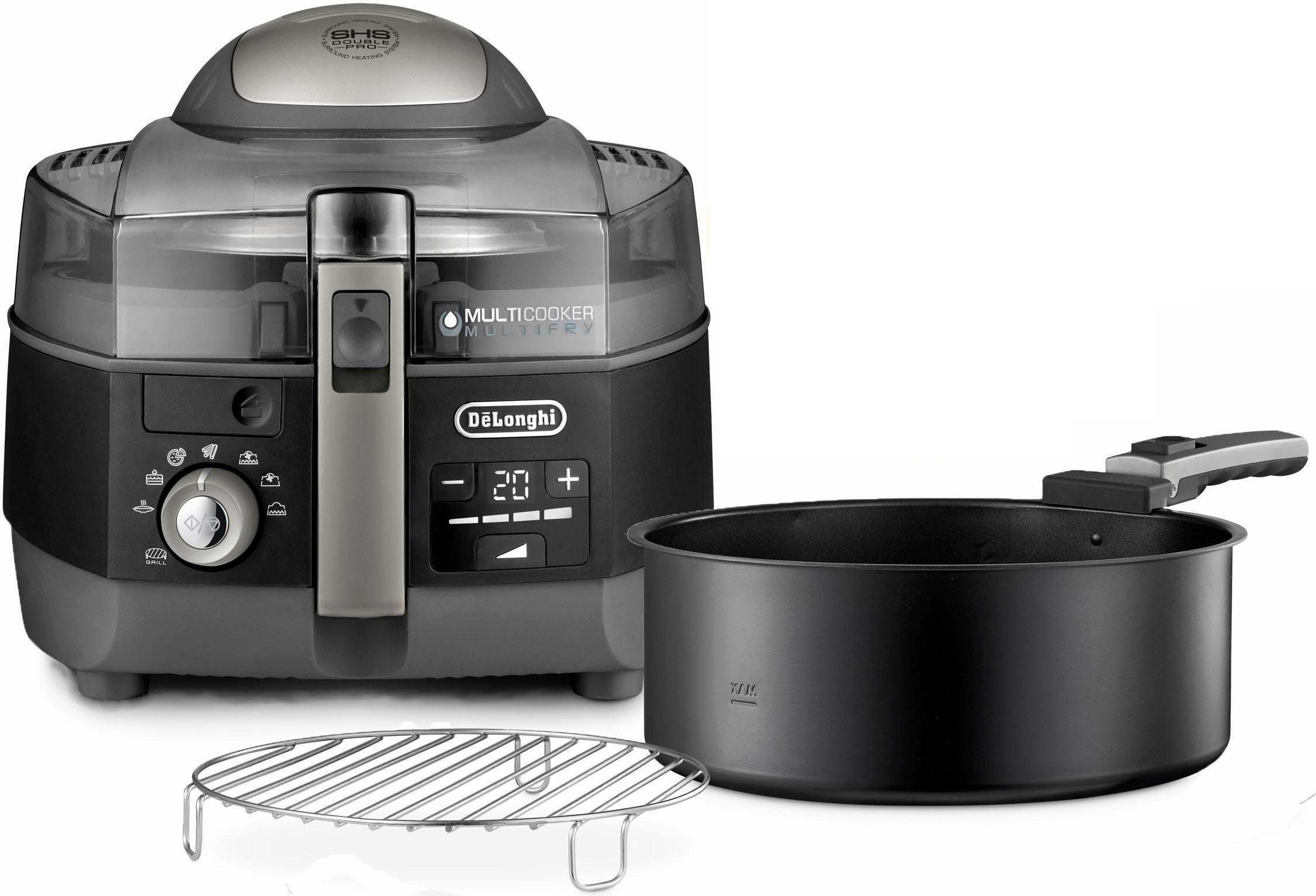 DeLonghi Heißluftfritteuse „MultiFry EXTRA CHEF PLUS FH1396.BK“, 2300 W