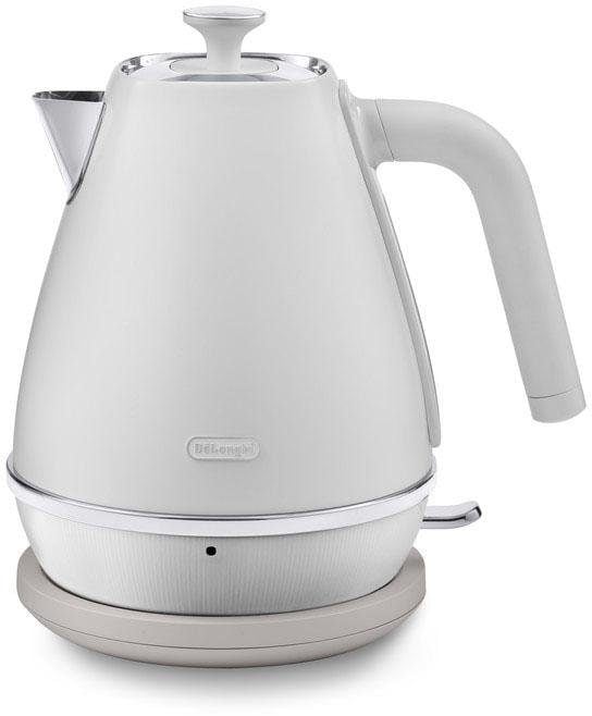 DeLonghi Wasserkocher „Distinta Moments, KBIN 2001.W – Sunshine White“, 1,7 l, 2000 W