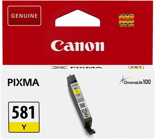 Kurzinfo: Canon CLI-581Y - Gelb - Original - Tintenbehälter - für PIXMA TR7550