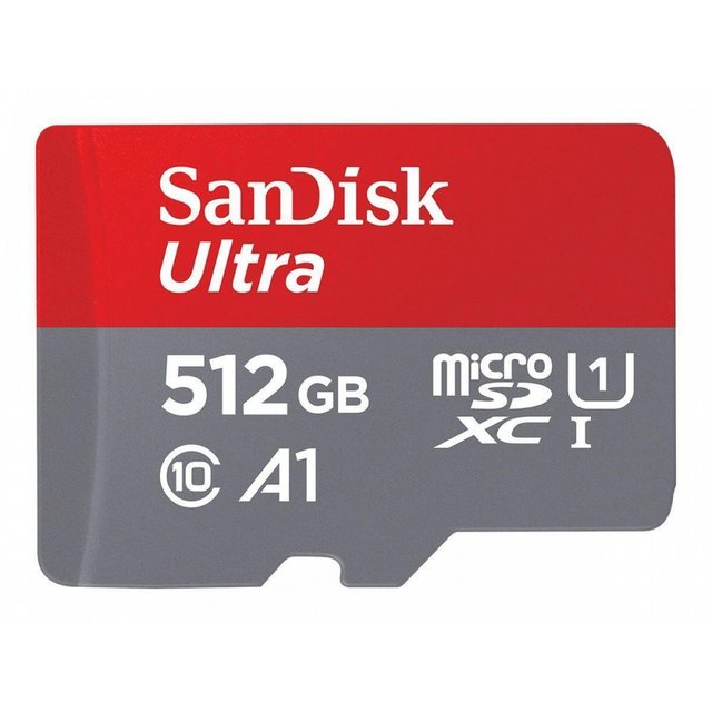 Die SanDisk microSDXC Ultra (512GB)bietet Ihnen die Freiheit