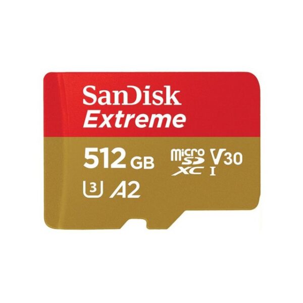 SanDiskmicro SDXC SpeicherkartemicroSDXC Extreme 512GB (R190MB/s) +