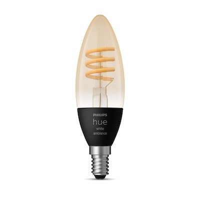 Philips Hue White Ambiance Filament E14 Einzelpack 350l 4,6W