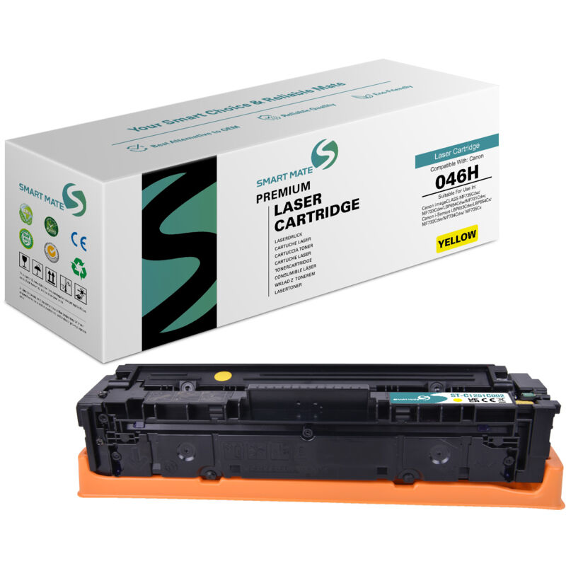 046H Gelb Toner kompatibel mit Canon i-SENSYS LBP653Cdw • 654Cx • MF732Cdw • 734Cdw • 735Cx