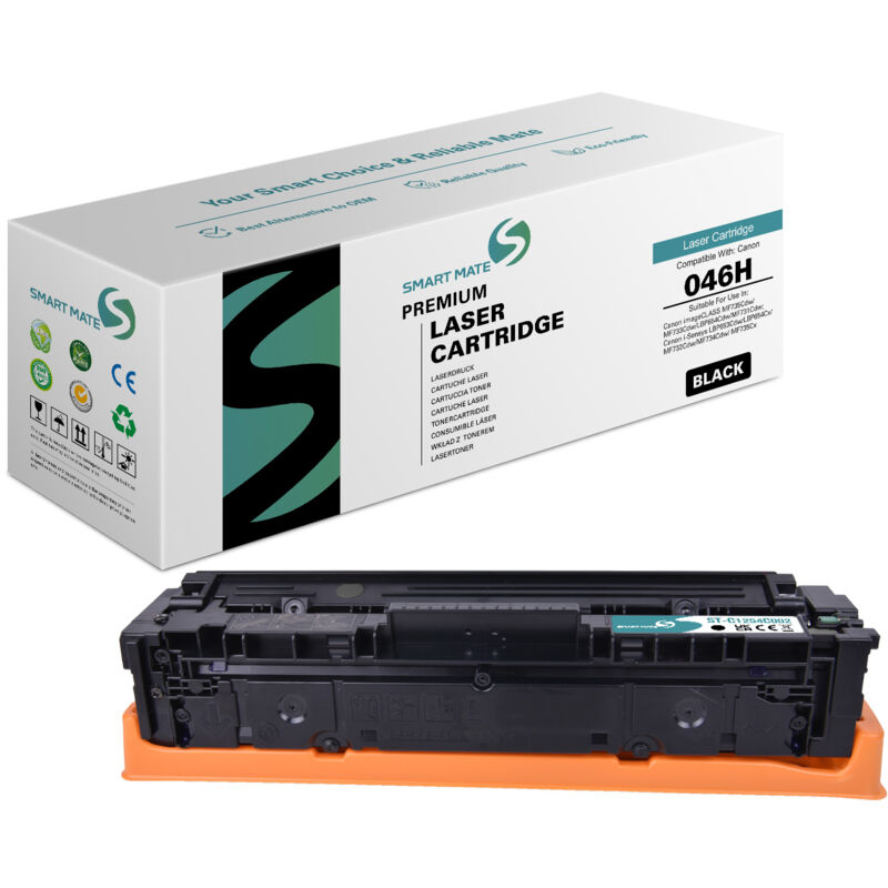 046H Schwarz Toner kompatibel mit Canon i-SENSYS LBP653Cdw • 654Cx • MF732Cdw • 734Cdw • 735Cx