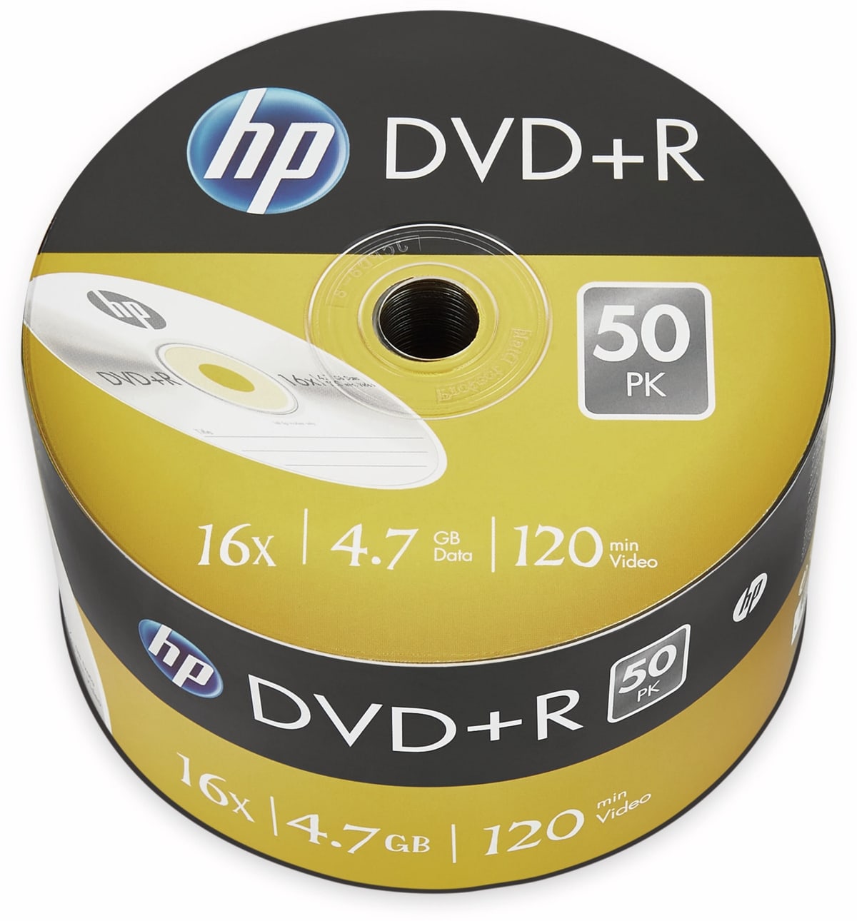 Die zuverlässigen DVD+R Medien von HP eignen sich ideal für die Sicherung von täglich anfallenden Daten. Neben ihrer hohen Qualität bieten sie zudem eine hervorragende Kompatibilität mit Playern und Recordern. Technische Daten: Kapazität: 4