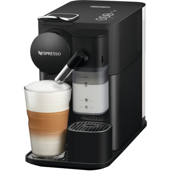 Die DeLonghi Nespresso Lattissima One EN 510.B Kaffeemaschine ist ein One Touch-Milch-System