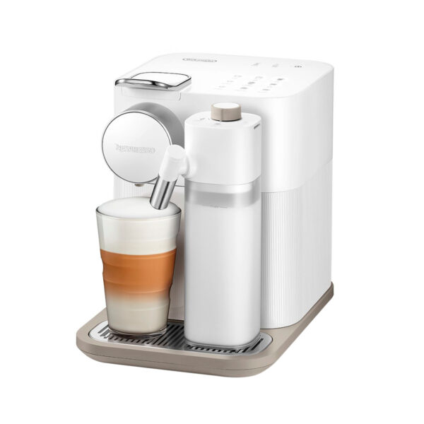 Die DeLonghi Nespresso Gran Latissima EN 640.W im schicken Design besticht durch Eleganz und Funktionalität. Die Technik überzeugt durch praktischen Bedienkomfort und ein unvergleichliches Geschmackserlebnis