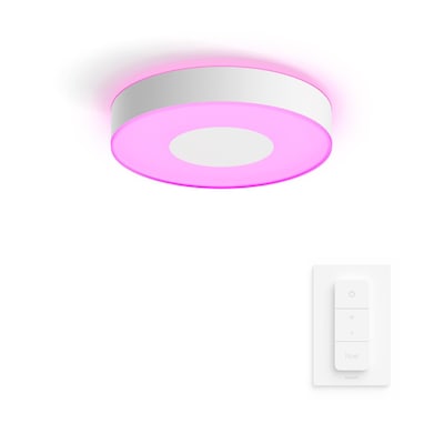 Philips Hue White & Color Ambiance Infuse Deckenleuchte M weiß 2.100lm + Dimmschalter