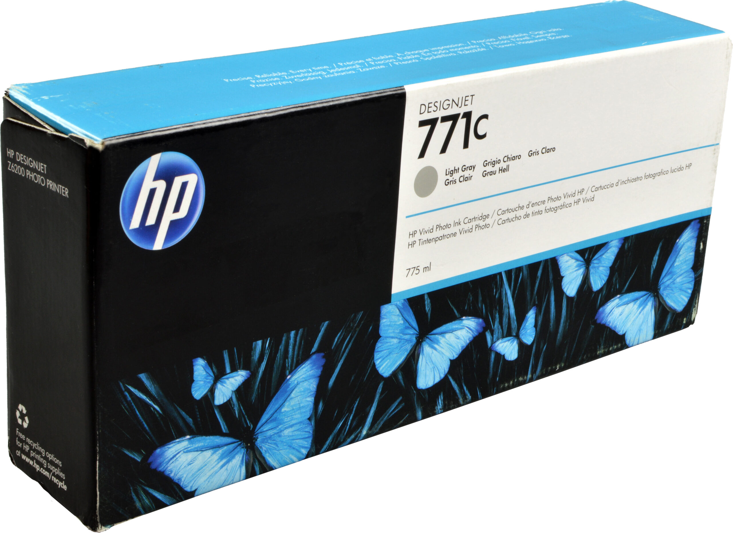 HP Tinte B6Y14A  771C  photo grau