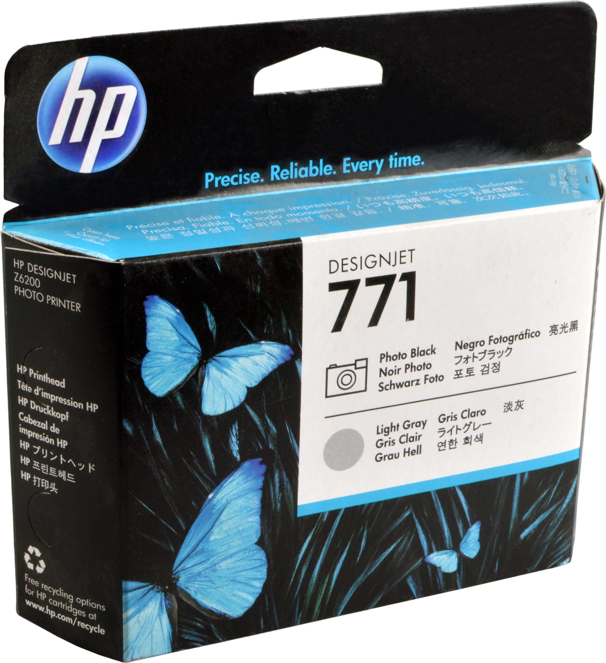 HP Druckkopf CE020A  771  photo black + light grey