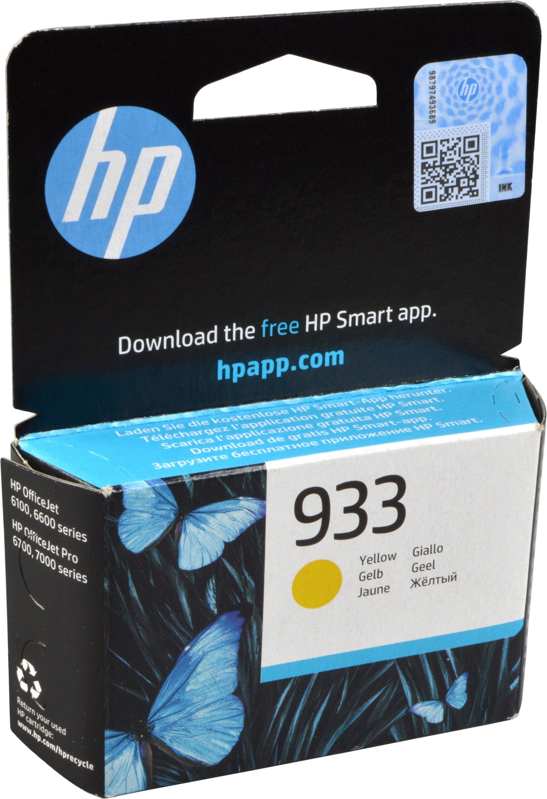 HP Tinte CN060AE  933  yellow