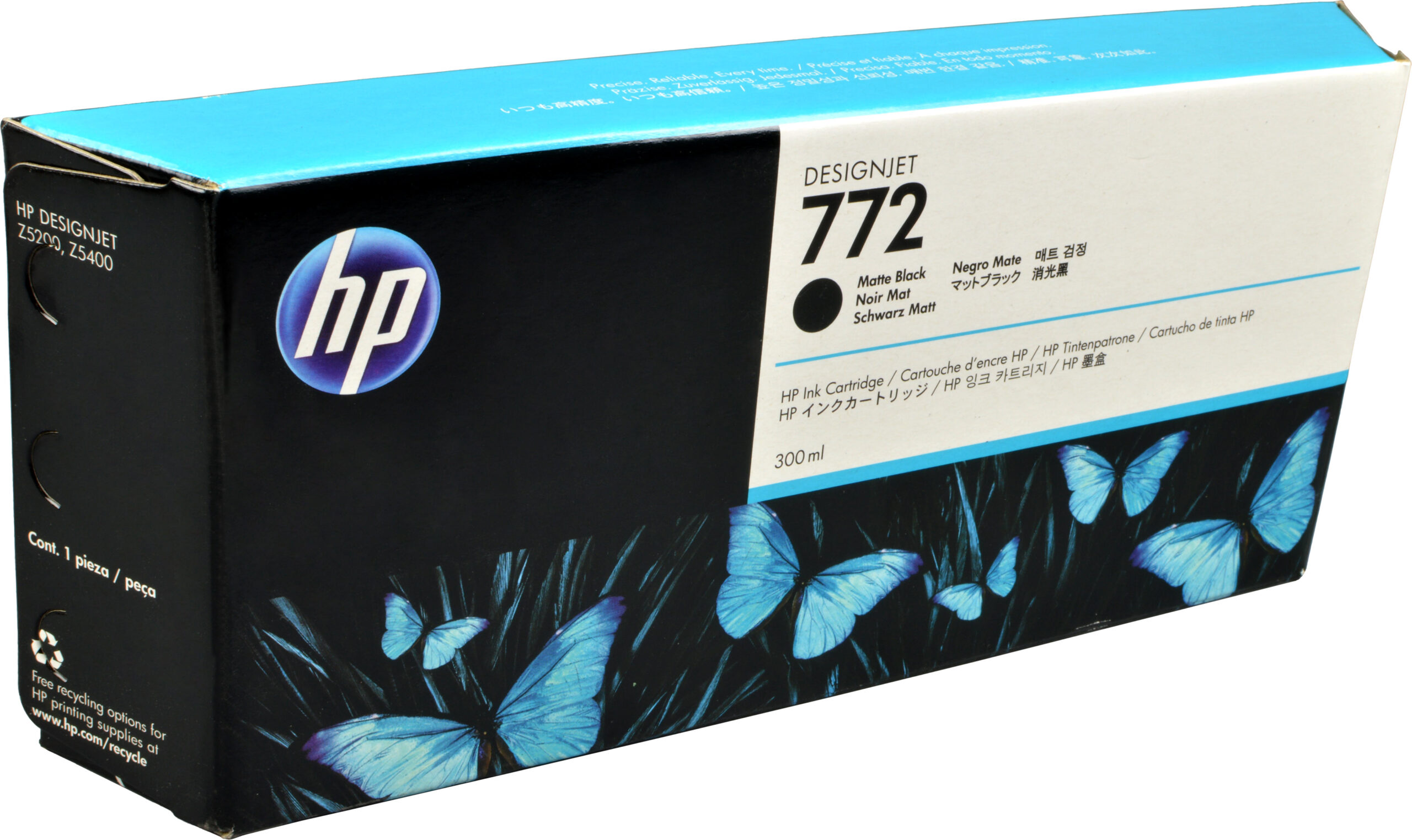 HP Tinte CN635A  772  matt schwarz