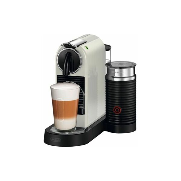 DeLonghi EN267.WAE Citiz & Milk NespressoCitiz EN 267.WAENespresso-System im Retrodesign und mit integriertem AeroccinoAuch für hohe GläserDank der in