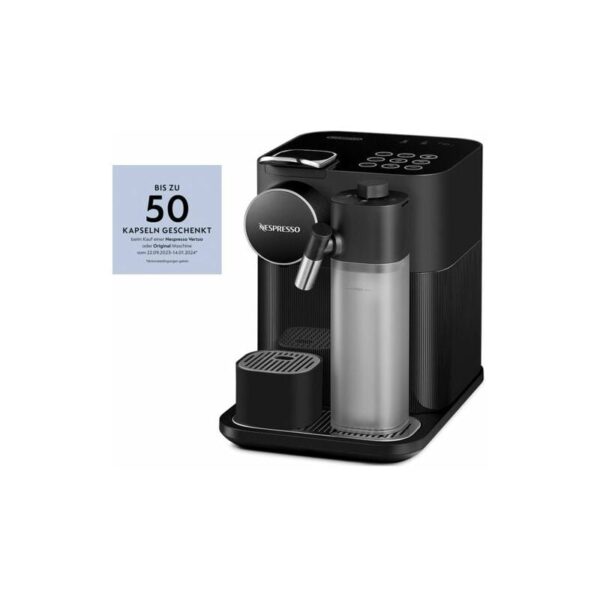 DeLonghi EN 640.B Gran LattissimaMit dem charakteristischen Lattissima-Design und dem One-Touch-System ist die Maschine ein echter Hingucker und dabei